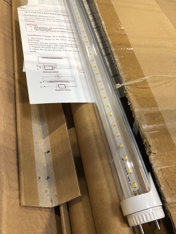 Photo 4 of (Pack of 10) 6FT LED Tube Light