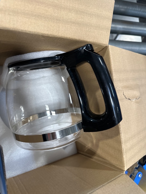 Photo 3 of 12-Cup Coffee Pot Replacement Compatible with Hamilton Beach Flexbrew Models: 49902, 49915, 49905C, CM4309, 49317, 49467, 49611, 49904, 49934, 46230, 46290, 46293, 46294, 46299, Part Number: 990136800