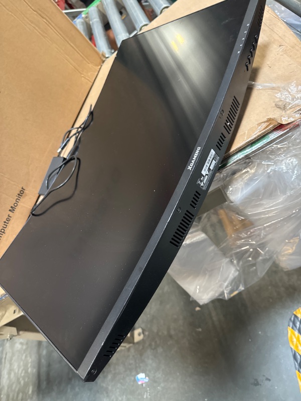 Photo 2 of ***FINAL SALE NO RETURN ***INFIEVO Gaming Monitor 27 Inch QHD 1440P Computer Monitor 180Hz IPS 1ms, FreeSync, Ultra-Thin PC Monitor, VESA Compatible, Liftable and Pivotable Stand, Eye Care, HDMI/DPX2