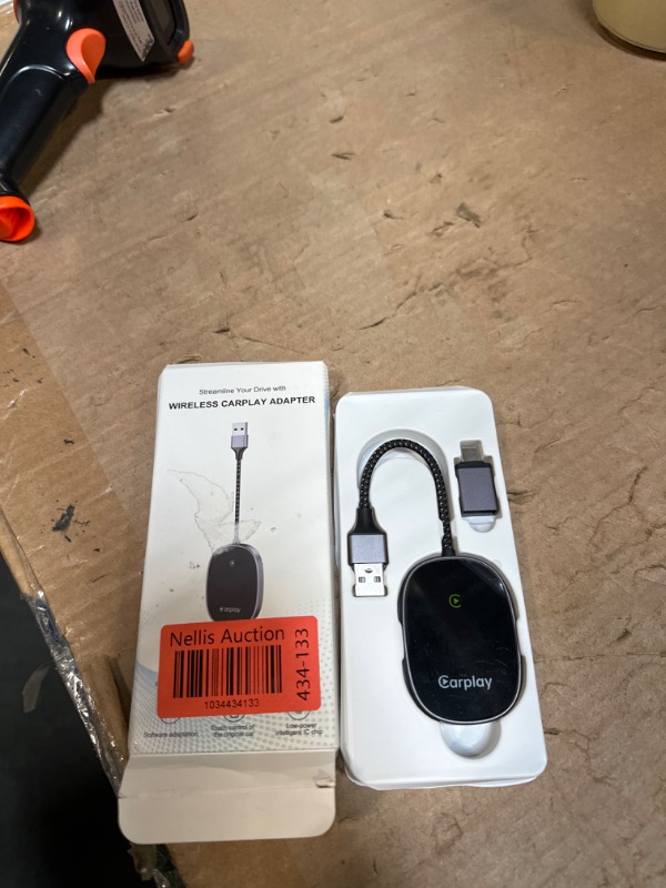 Photo 1 of Vevavi Wireless CarPlay Adapter 2024 Upgraded, Converts Factory Wired CarPlay to Wireless, Plug and Play Car Play Wireless Adapter, Compatible with iPhone Multi-User Seamless Connection (Black)