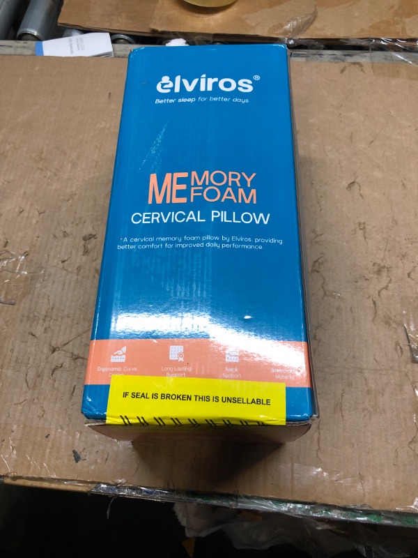 Photo 2 of Elviros Cervical Memory Foam Pillow