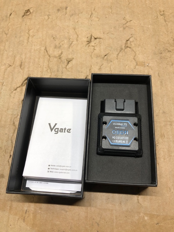 Photo 1 of Vgate vLinker FS Bluetooth OBD2 Diagnostic Scan Tool, OBDII Car Code Reader for iOS, Android & Windows
