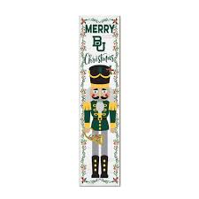 Photo 1 of 11x46 Leaning Sign Nutcracker Baylor Bears

