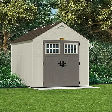 Photo 1 of ***similar item*** 10 ft. W x 7 ft. D Plastic Shed (74.10 sq. ft.)