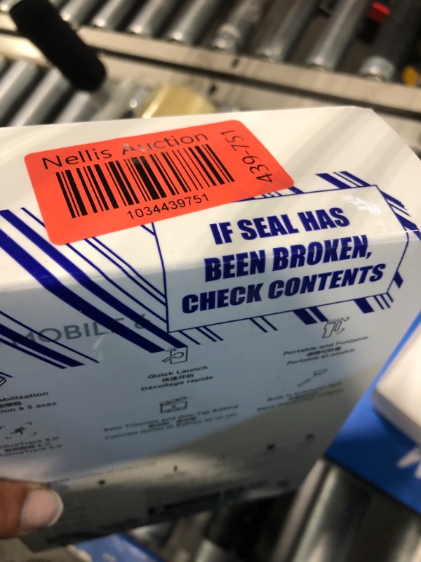 Photo 1 of DJI Osmo Mobile 6, 3-Axis Phone Gimbal, Object Tracking, Built-in Extension Rod, Portable and Foldable, Android and iPhone Gimbal, Vlogging Stabilizer, YouTube TikTok Video, Platinum Gray