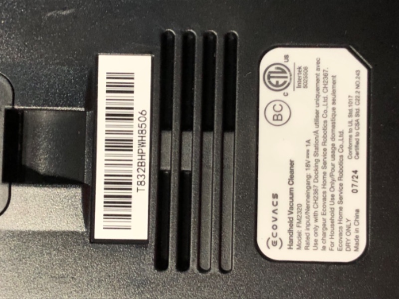 Photo 4 of ***USED - DIRTY - POWERS ON - UNABLE TO TEST FURTHER - LIKELY MISSING PARTS***
ECOVACS DEEBOT T30S Combo Robot Vacuum and Mop, All-in-One Cleaning Hub, 11000Pa, ZeroTangle Technology, TruEdge Adaptive Edge Mopping, Dual Self-Emptying, Hot Water Mop Washin