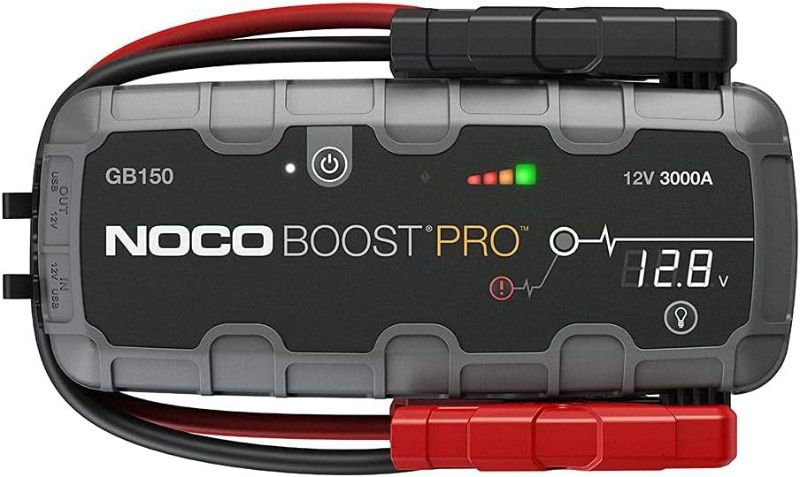 Photo 1 of (READ FULL POST) NOCO Boost Pro GB150 3000A UltraSafe Car Battery Jump Starter, 12V Battery Pack, Battery Booster, Jump Box, Portable Charger and Jumper Cables for 9.0L Gasoline and 7.0L Diesel Engines
