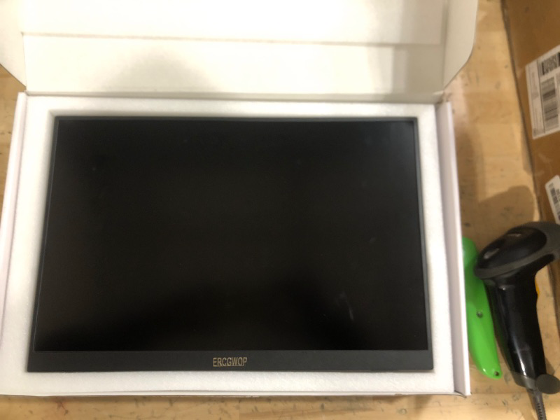 Photo 1 of ERCGWOP Touchscreen Portable Monitor 16 Inch FHD 1920x1200P Monitor USB C HDMI Monitor HDR IPS Display, External Monitor for PC Computer PS4 PS5 Xbox Built-in Speakers