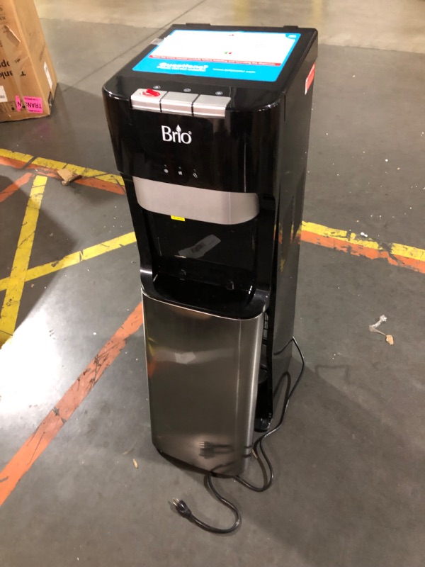 Photo 5 of ***NONREFUNDABLE - THIS SALE FINAL -  PARTS ONLY - SEE COMMENTS***
Brio Bottom Loading Water Cooler Water Dispenser – Essential Series - 3 Temperature Settings with Reusable Water Bottle Container Dispenser + Jug, 5 Gallon