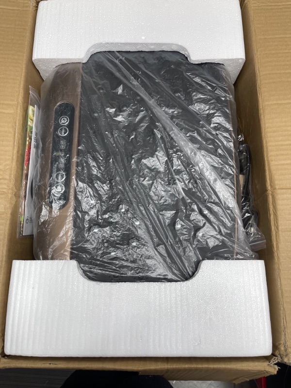 Photo 2 of EILISON Atom Vibration Plate Exercise Machine - Full Body Vibration Fitness Platform Equipment for Home & Travel Workout, Weight Loss, Toning & Wellness - Max User Weight 265lbs (Atom Brown)