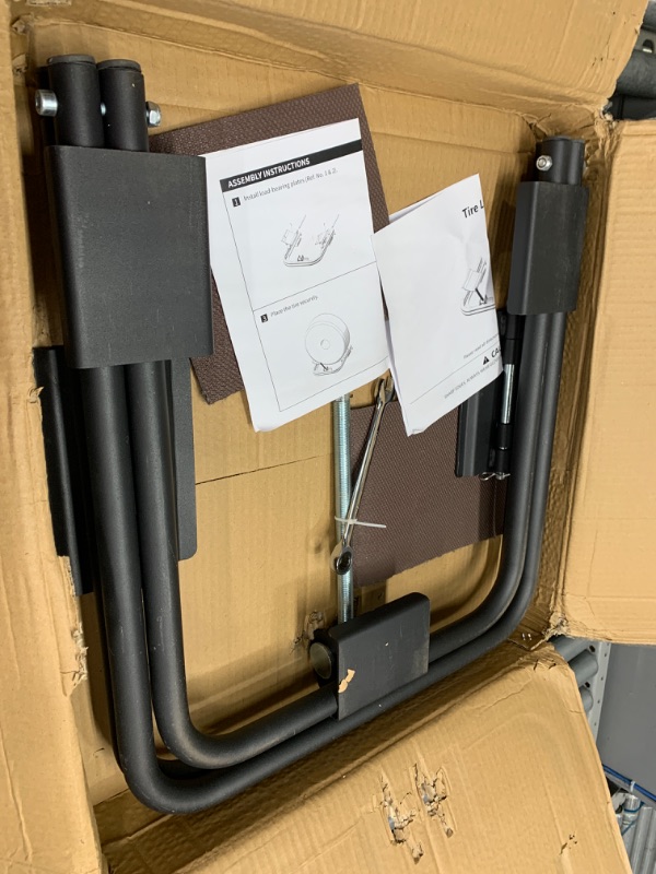 Photo 1 of Gloppers RV Leveler, Light Trailer Tire Leveler for RV, Trailer, Truck, Camper Leveling, Black