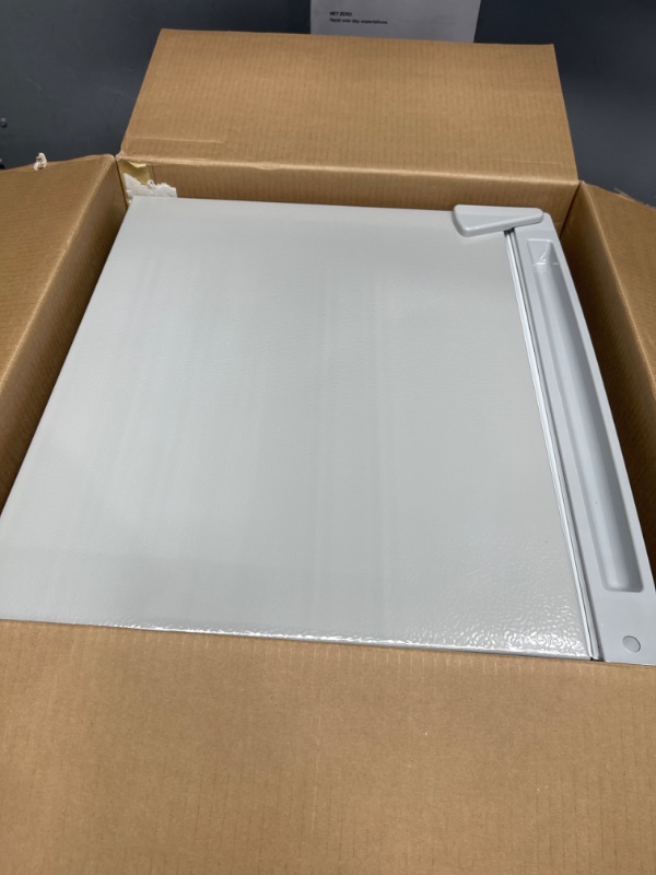 Photo 1 of Frigidaire EFR176 Retro Compact Fridge with Chiller Mini Refrigerator with Built-in Bottle Opener for Office, Bedroom, Dorm Room or Cabin, 1.6 cu ft 16"D x 18"W x 18.5"H, Moonlight