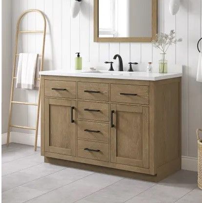 Photo 1 of **stock photo for reference similar style** Style selections vanity 48'' does not include sink vanity only 