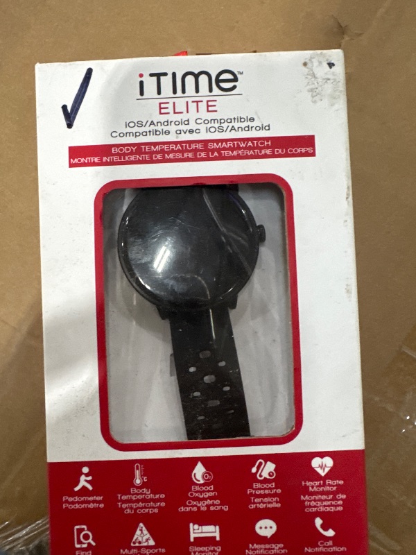 Photo 1 of *UNABLE TO TEST** ITIME Elite Smart Watch Round Case

