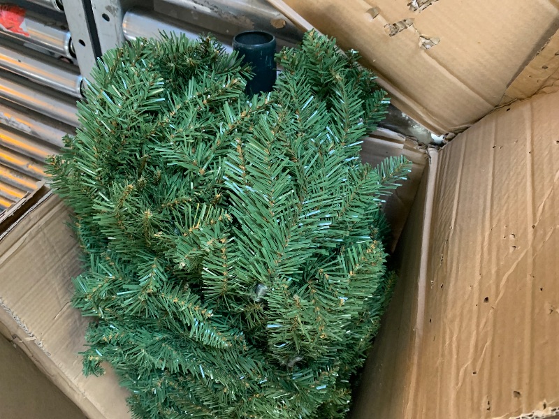 Photo 3 of *****THIS IS ONLY BOX 1 OUT OF 2********

National Tree Company Artificial Full Christmas Tree, Green, Dunhill Fir, Includes Stand, 12 Feet