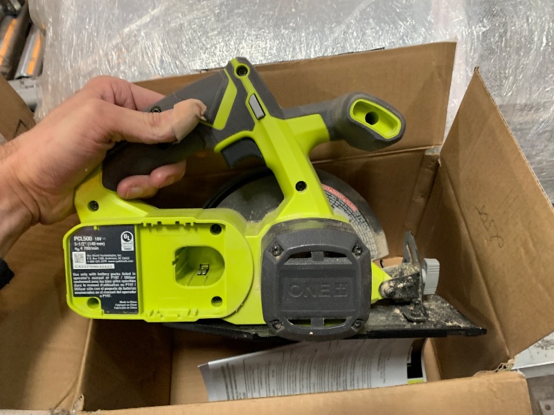 Photo 2 of ****BATTERY AND BLADE NOT INCLUDED******Ryobi 18V 5-1/2" Circular Saw