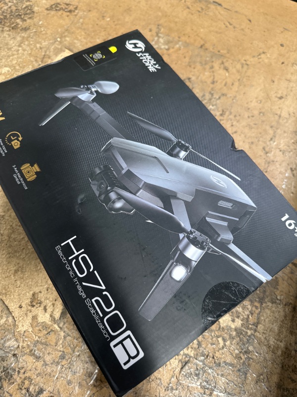 Photo 1 of **NON-REFUNDABLE** (PARTS) Holy Stone HS720R 3 Axis Gimbal GPS Drones with Camera for Adults 4K EIS; FPV RC Drone, Foldable Quadcopter with 10000 Feet Video Transmission Control Range, Brushless Motor, Follow Me, Auto Return