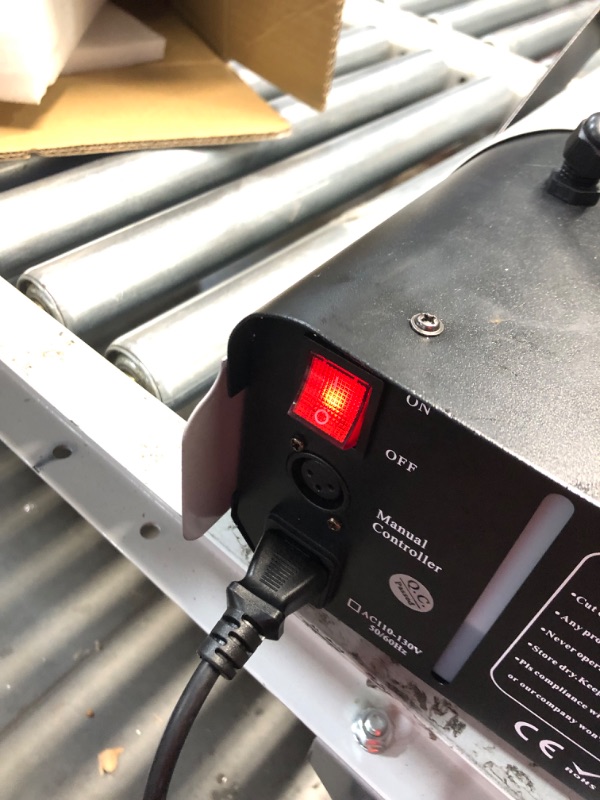 Photo 1 of ***USED - POWERS ON - UNABLE TO TEST FURTHER***
Fog Machine 1000W with Wireless Remote Control and Manual Control, Professional Stage Smoke Machine for DJ Concert Halloween
