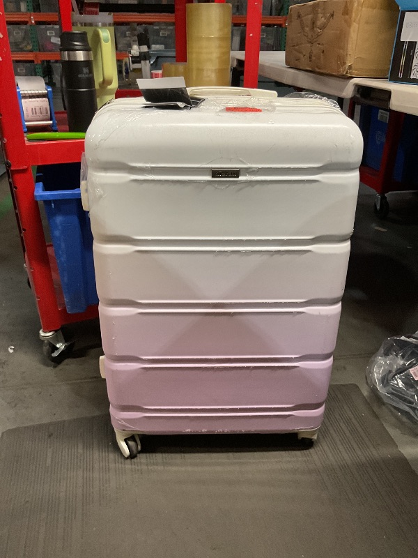 Photo 2 of (Minor Damage)
Merax Luggage Sets 3 Pcs, Hardside Suitcases with Spinner Wheels Lightweight TSA Lock, Gradient Purple, 20/24/28 Inch