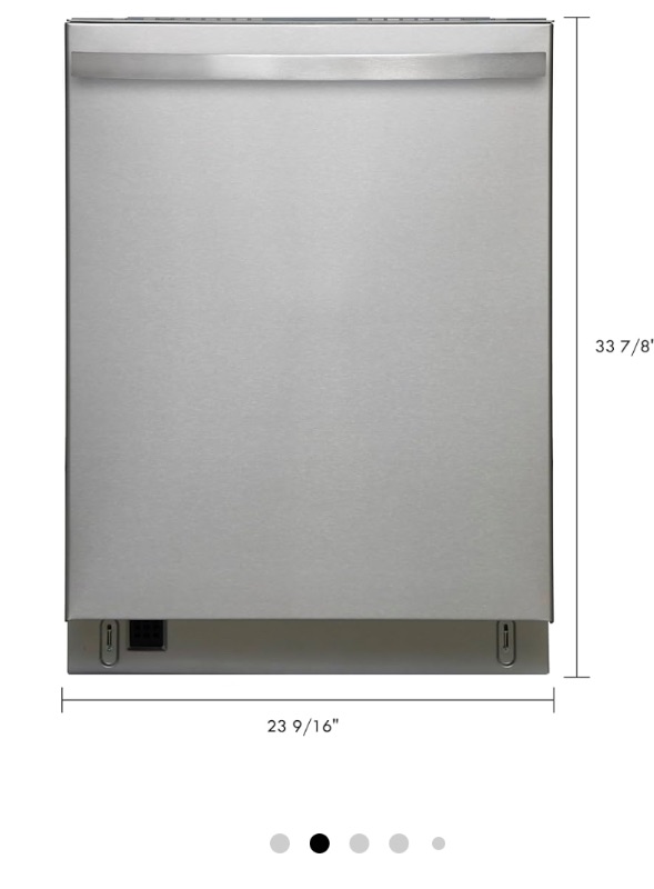 Photo 1 of 
Kenmore 24" Built-In Stainless Steel Tub Dishwasher with EasyFlex 3rd Rack, SmartWash, UltraWash Plus, TurboDry, and Adjustable Rack, Energy Star Certified, Fingerprint Resistant Stainless Steel
