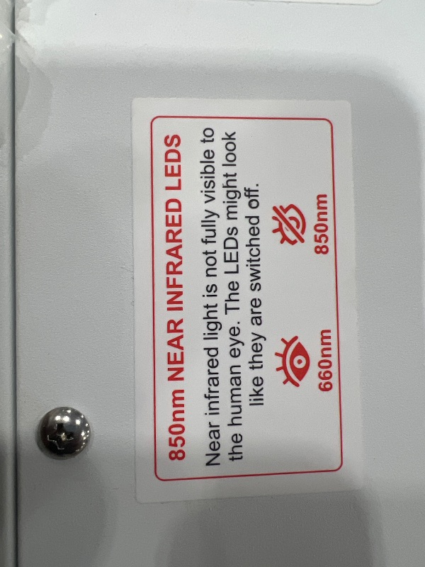 Photo 3 of ***Parts Only***Red Light Therapy, Full Body Red Near Infrared Light 660nm 850nm with 300 Dual Chip Clinical Grade LEDs & Timer, High Power Panel for Anti-Aging, Pain Relief, 400W (Stand Sold Separately)