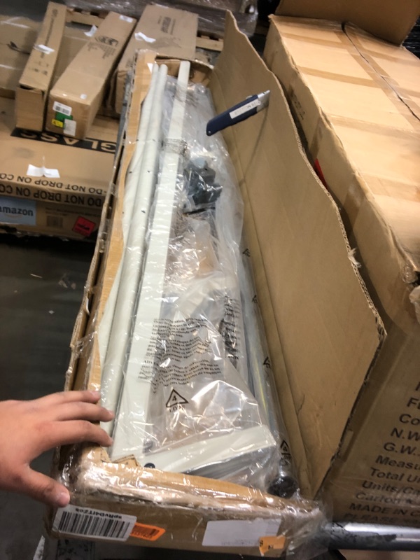 Photo 1 of Simple Houseware Commercial Z Base Double Rod Garment Rack