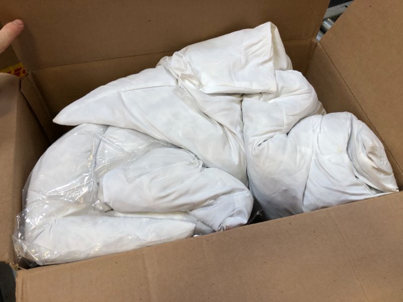 Swandream Fluffy Feather Throw Pillow Inserts Set of 4, Soft Square 18