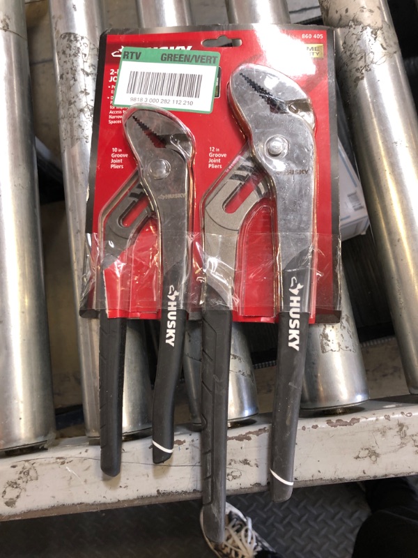 Photo 1 of 2-Piece Groove Joint Pliers Set
