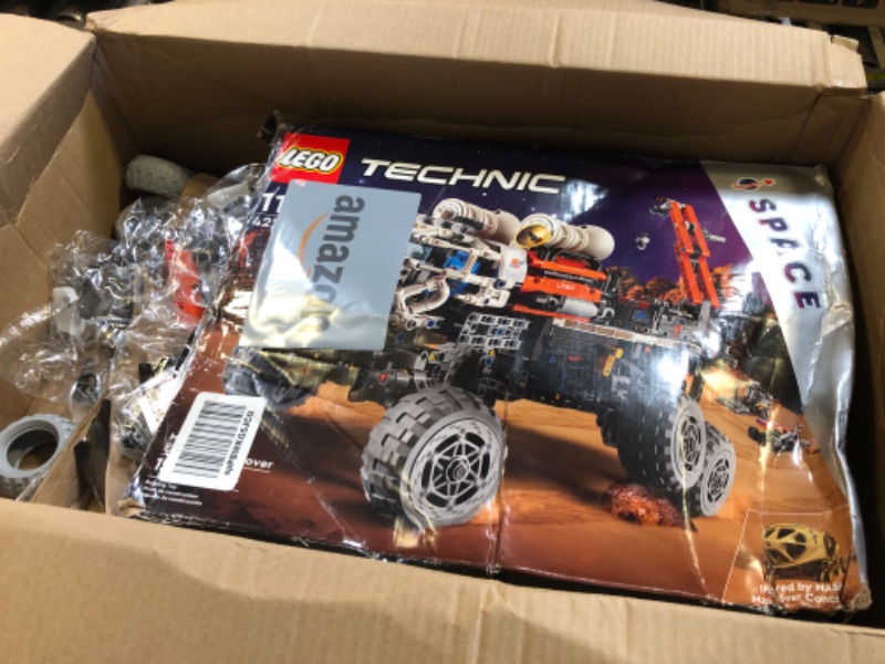 Photo 2 of LEGO Technic Mars Crew Exploration Rover Building Set, Space Gift for Boys and Girls, Science Project, NASA Inspired Toy, Advanced Building Kit for Kids Ages 10 and Up, 42180