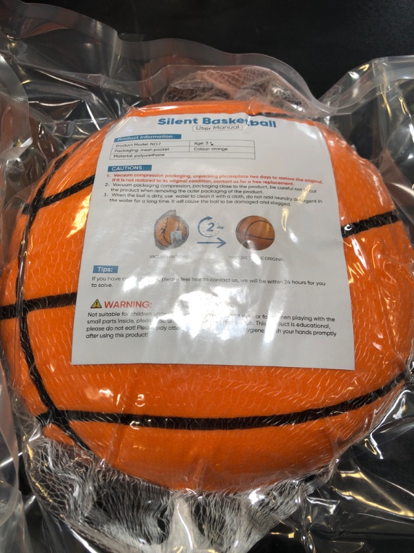 Photo 1 of Silent Basketball - Basketball Toy for Indoor Use 