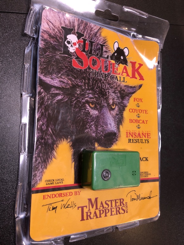 Photo 1 of Trapping Kill Squeak Trap Bait Digital Caller - Master Trappers Tom Miranda & Tim Wells