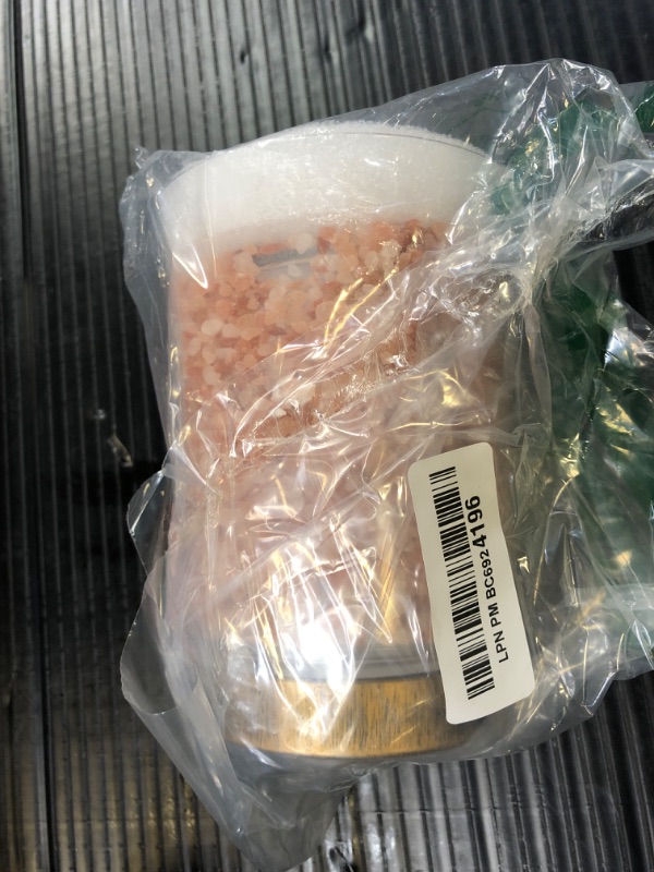 Photo 1 of DqBaoKuan Essential Oil Diffuser, 3-in-1 Aromatheraphy Diffuser & Ultrasonic Humidifier & Himalayan Salt Lamp, 7 Color LED Lights, 2 Adjustable Mist Modes for Home Bedroom Office, Auto Shut-off, 150ML