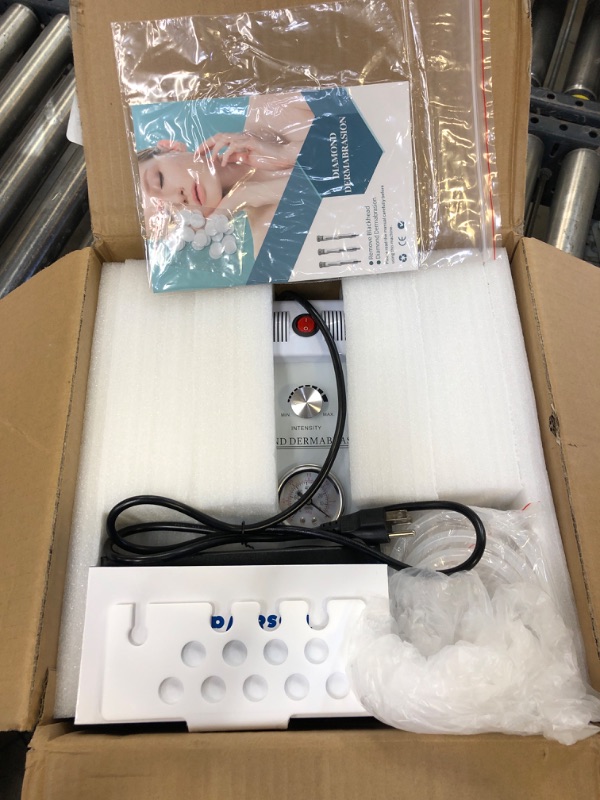 Photo 2 of 2 in 1 Diamond Micro der-ma-Bra-sion Machine, Yofuly 0-68cmHg Suction Power Professional Diamond Glow Facial Machine with Spray Kit, Facial Skin Care Equipment for Home Use