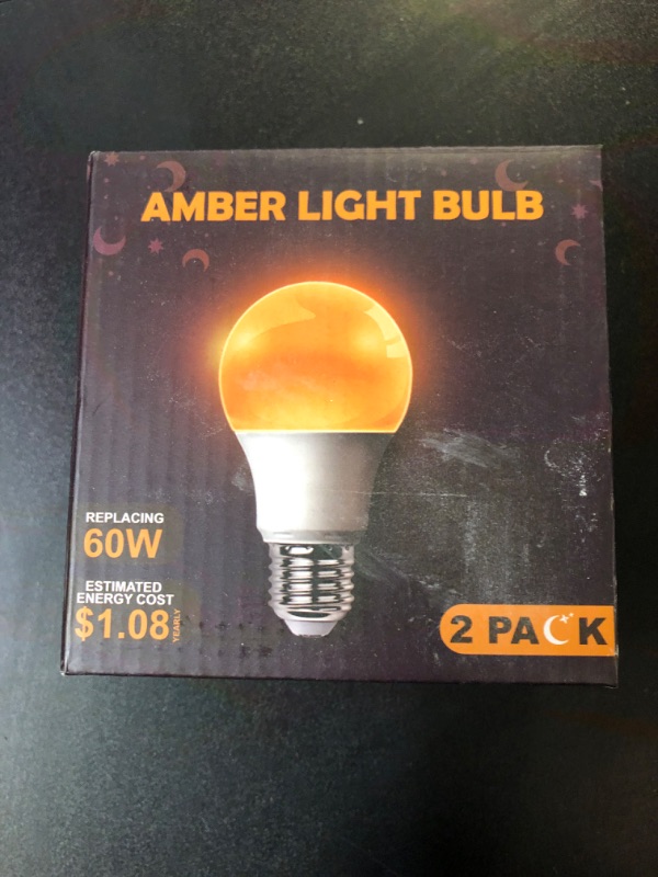 Photo 2 of 2 Pack Amber Aid Light Bulbs