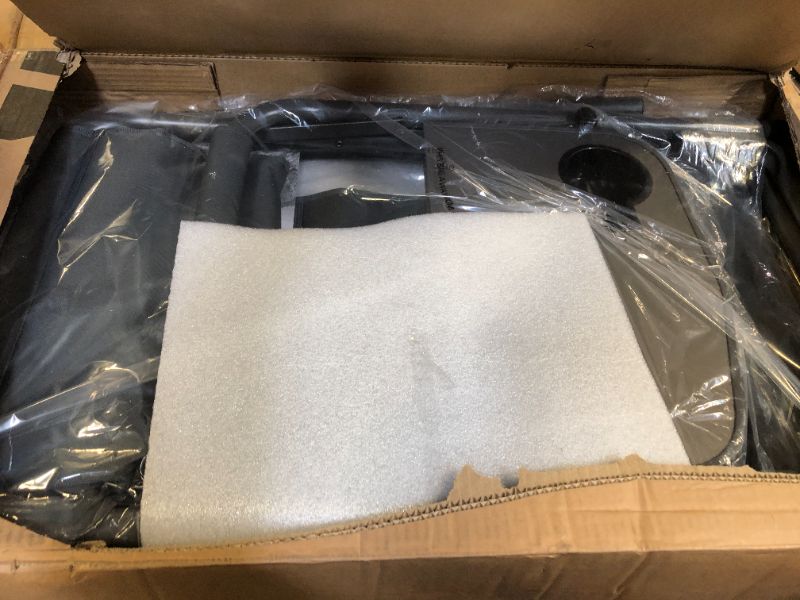 Photo 1 of TIMBER RIDGE Lightweight Oversized Camping Chair, Portable Aluminum Directors Chair with Side Table Detachable Side Pocket for Outdoor Camping, Lawn, Picnic, Support 400lbs Grey 2 Pack