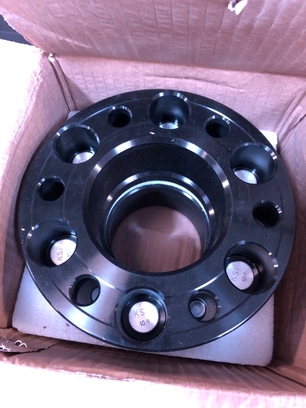 Photo 2 of KSP 2inch Wheel Spacers for F150 Expedition Navigator 2015-2025, 6x135 Spacers with Hub Lip Compatible with Ford Lincoln, 50.8mm Forged Spacer with M14x1.5 Stud 87.1mm Center Bore for 6 Lug Truck Rim