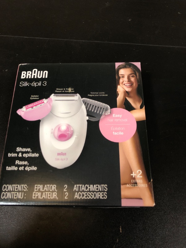 Photo 3 of Braun Silk-epil 3-3270 Epilator, 1 Count