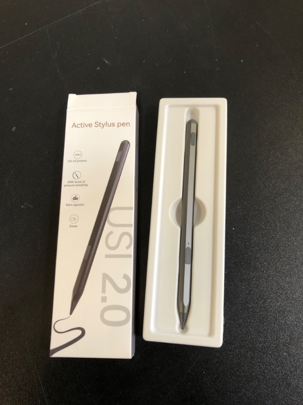 Photo 2 of USI 2.0 Stylus Pen with Tail Eraser,4096 Levels Pressure for Amazon Fire HD 10& Fire Max 11 (2023 Release), Lenovo Chromebook Duet, ASUS & Acer Chromebook, HP Chromebook X360, Google Pixel Tablet