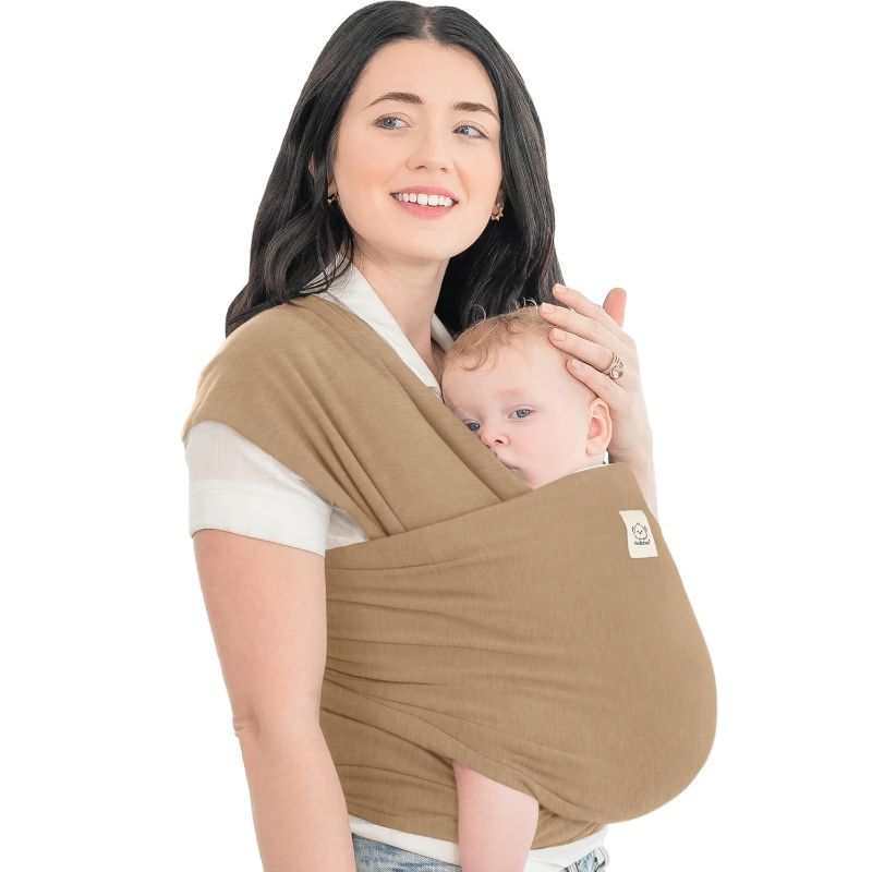 Photo 1 of KeaBabies Baby Wrap Carrier - All in 1 Original Breathable Baby Sling, Lightweight,Hands Free Baby Carrier Sling,Baby Carrier Wrap,Baby Carriers for Newborn,Infant,Baby Wraps Carrier(Warm Hearth)
