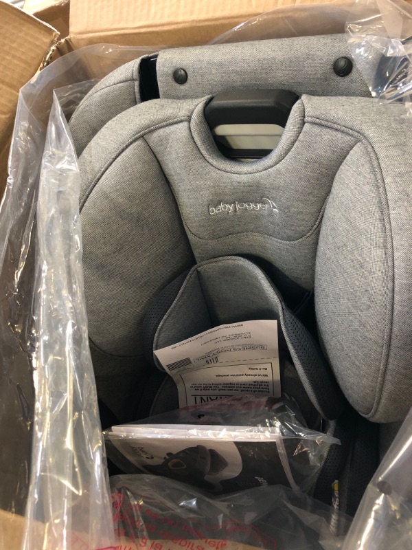 Photo 2 of Baby Jogger City Turn Rotating Convertible Car Seat, Unique 180-Degree Turn, Lightweight COOLMAX Fabric, Pike Pike Car Seat