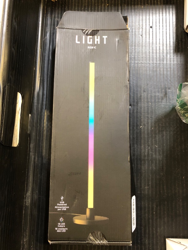 Photo 2 of IOHFOI Smart RGB Light Bar, Music Synced RGB Smart Light Bar, Smart Light Bar with APP and Remote Control, for Decorating Games, PC, TV and More