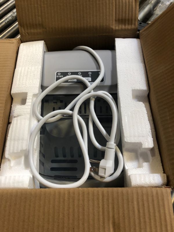 Photo 2 of Frigidaire Ice Maker EFIC189, Countertop Ice Maker with Transparent Window, Bullet Ice Maker, 26 lbs. Capacity per day, Small Ice Maker Machine – 11.6D x 8.7W x 11.4H, Silver (Packaging May Vary)