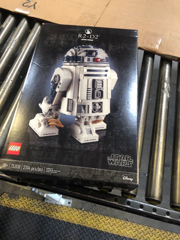 Photo 1 of LEGO Star Wars R2-D2 75308 Droid Building Set for Adults, Collectible Display Model with Luke Skywalker’s Lightsaber, Great Birthday for Husbands, Wives, Any Star Wars Fans
