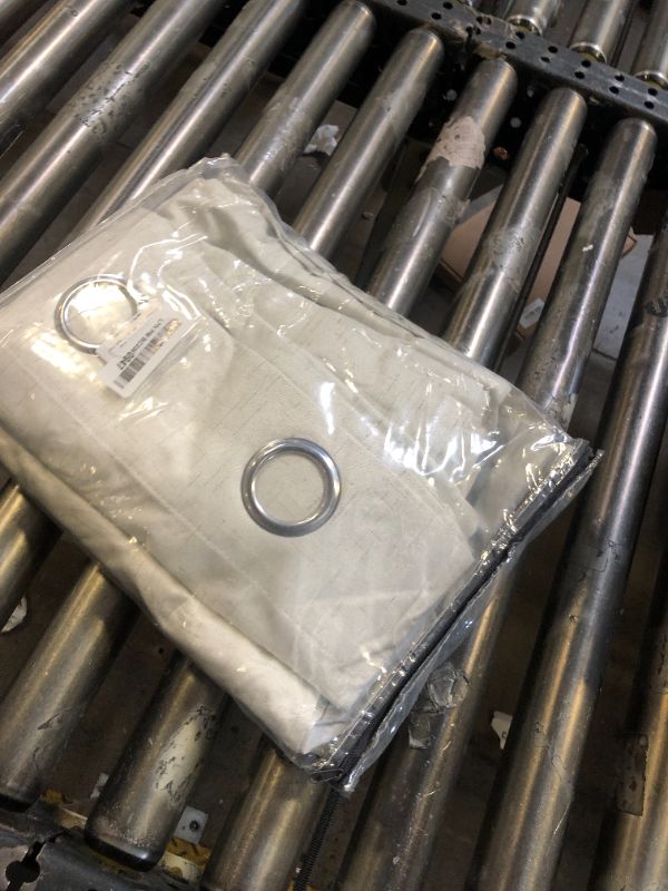 Photo 1 of H.VERSAILTEX 100% Blackout Curtains Linen Textured Blackout Curtains for Bedroom Full Light Blocking Thermal Insulated Curtain Panels 84 Inches Long Energy Saving with White Liner