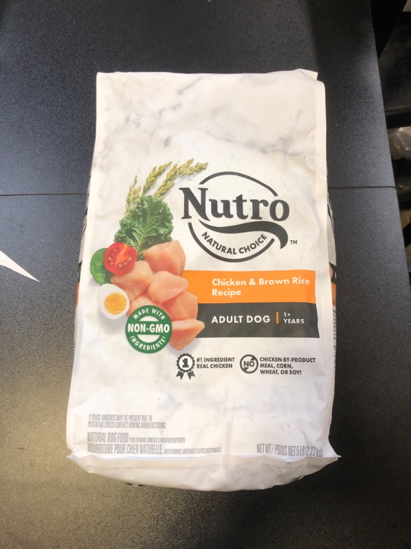 Photo 2 of NUTRO Natural Choice Chicken and Brown Rice Recipe Adult Dry Dog Food Dec 25 2024