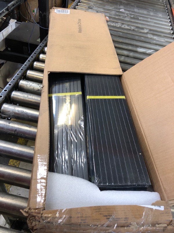 Photo 1 of Yicensen 4 Inch Low Profile King Bed Frame with Rounded Corner Legs Heavy Duty Metal King Size Platform Bed Frame No Box Spring Needed, Easy Assembly, Noise Free, Black.