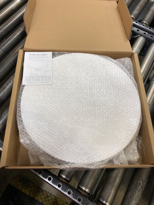 Photo 1 of Bosgladek Motorized Rotating Display Stand 360 Degree Rotating Display Stand with Remote Control Large Size