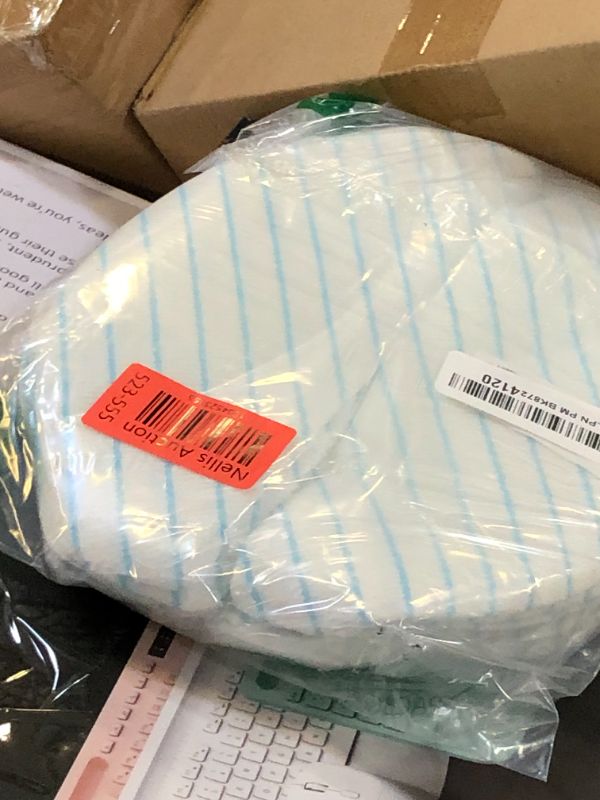 Photo 1 of (50 Pieces) CHAIN PEAK Disposal Mop Pads for ECOVACS DEEBOT OZMO T8/ T8+/ T8 AIVI/ T9/ T9 MAX Vacuum Cleaner Wipes, Wiping Pads, One Time Use Mopping Cleaning Cloths