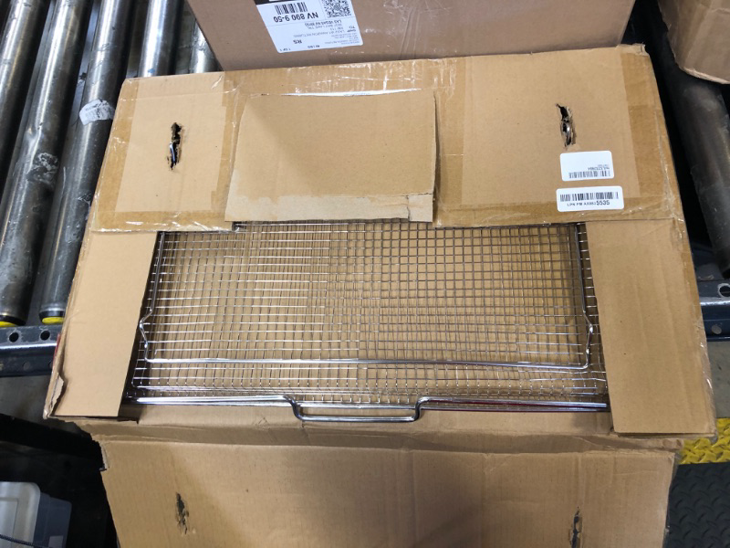 Photo 1 of Air Fryer Basket Replacement for Frigidaire Ready Cook 30in Wall Oven, 304 Stainless Steel 24.1'' x 16'' AIRFRYTRAY WOAIRFRYTRAY Frigidaire Air Fryer Rack Frigidaire Oven Parts Air Fry Tray 1 Pack