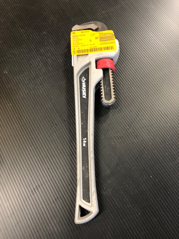 Photo 2 of 14 in. Aluminum Pipe Wrench
